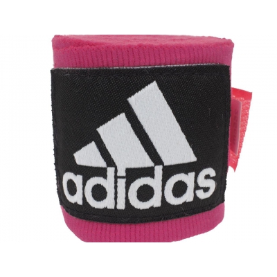 Adidas owijki bokserskie - różowe 4,5m
